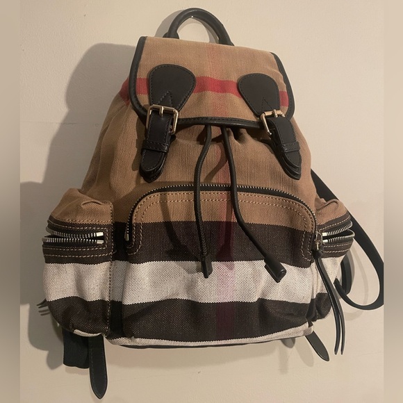 BURBERRY The Rucksack BACKPACK - Picture 2 of 15